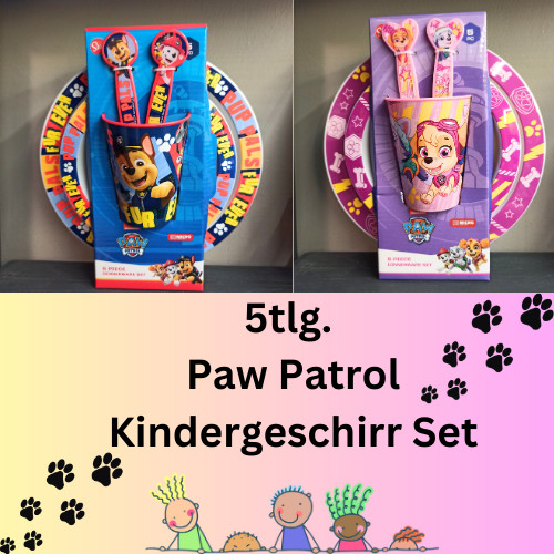 Paw patrol kindergeschirr - paw,