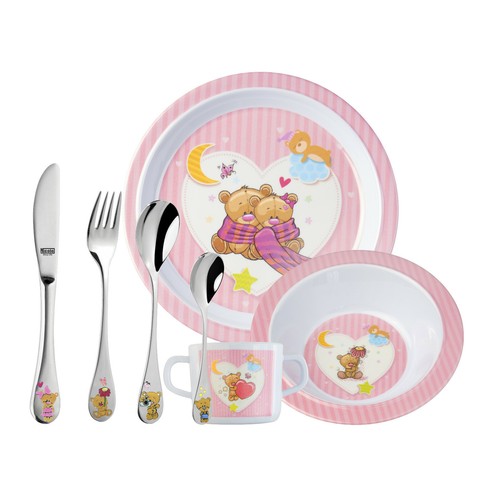 Kinderbesteck set teilig mit - kinderbesteck,