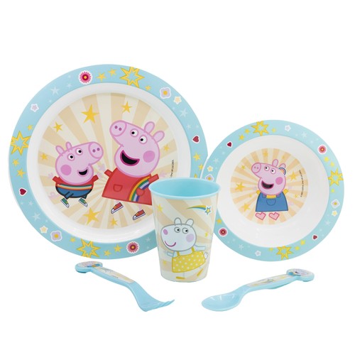 Kindergeschirr set peppa - kindergeschirr, wutz