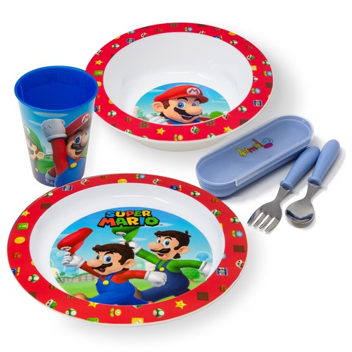 Kindergeschirr set super mario - kindergeschirr,